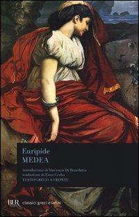 Vorderes Coverbild Medea. Testo greco a fronte