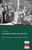 Vorderes Coverbild Die Alchemie in älterer und neuerer Zeit