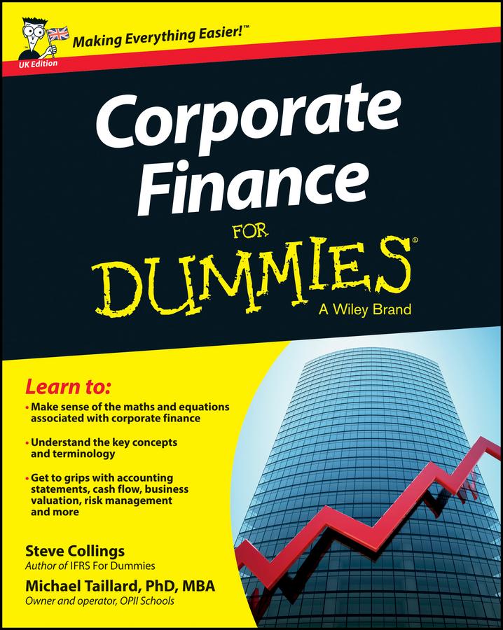 Vorderes Coverbild Corporate Finance For Dummies - UK