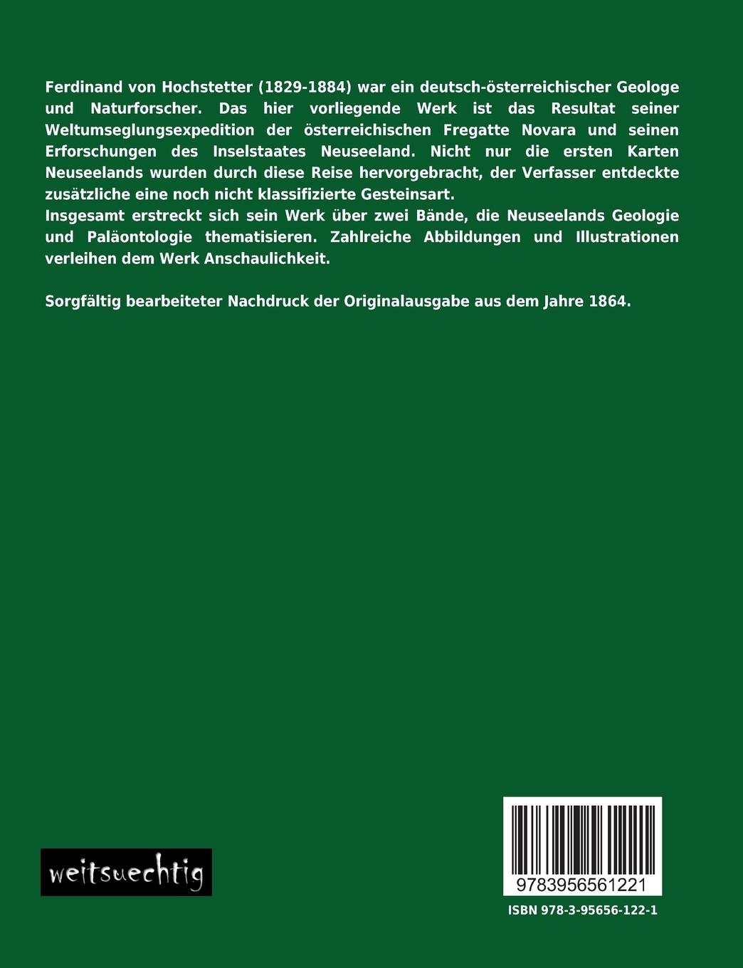 Rückseitencover Reise der österreichischen Fregatte Novara um die Erde