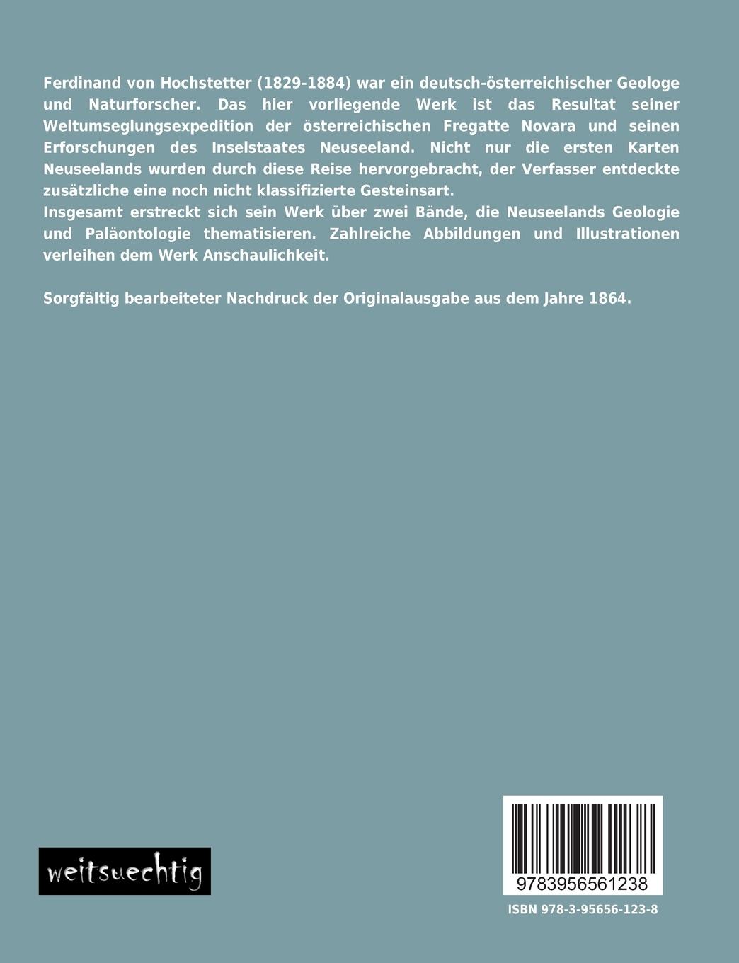 Rückseitencover Reise der österreichischen Fregatte Novara um die Erde