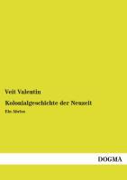 Vorderes Coverbild Kolonialgeschichte der Neuzeit