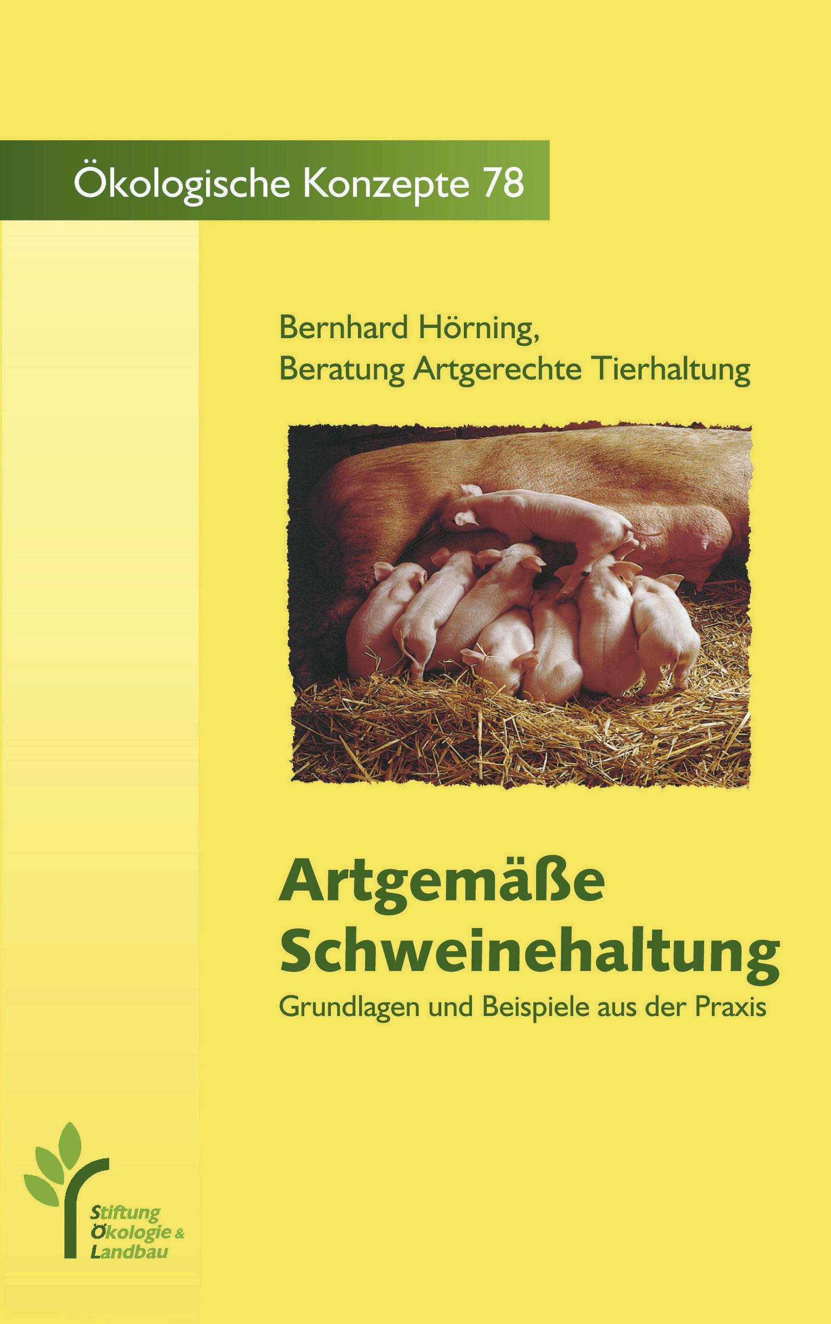 Vorderes Coverbild Artgemäße Schweinehaltung