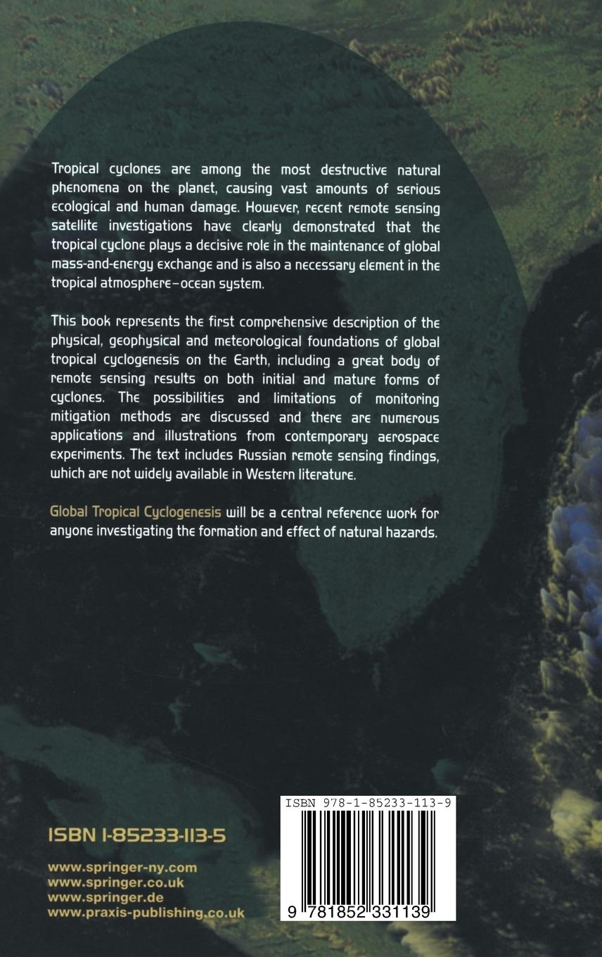 Rückseitencover Global Tropical Cyclogenesis
