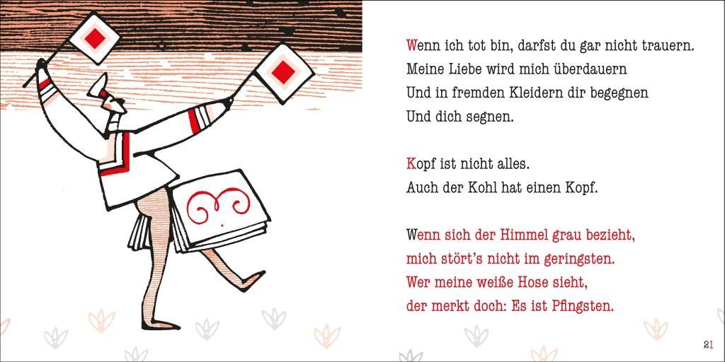 Beispielinhalt (Bild) Auch die besessensten Vegetarier beißen nicht gern ins Gras