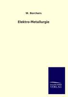 Vorderes Coverbild Elektro-Metallurgie