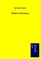 Vorderes Coverbild Robert Schumann