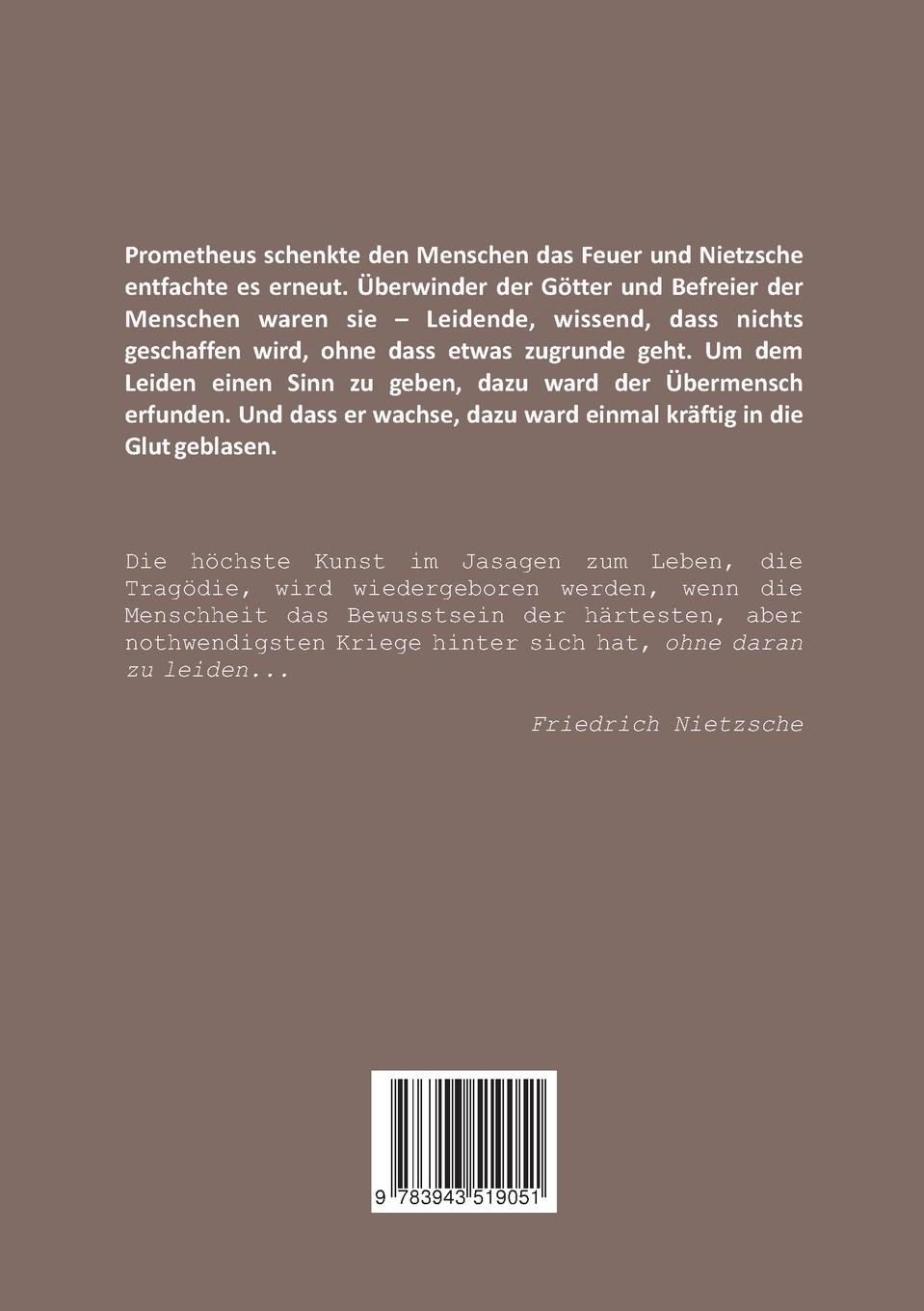 Rückseitencover Friedrich Nietzsches Übermensch
