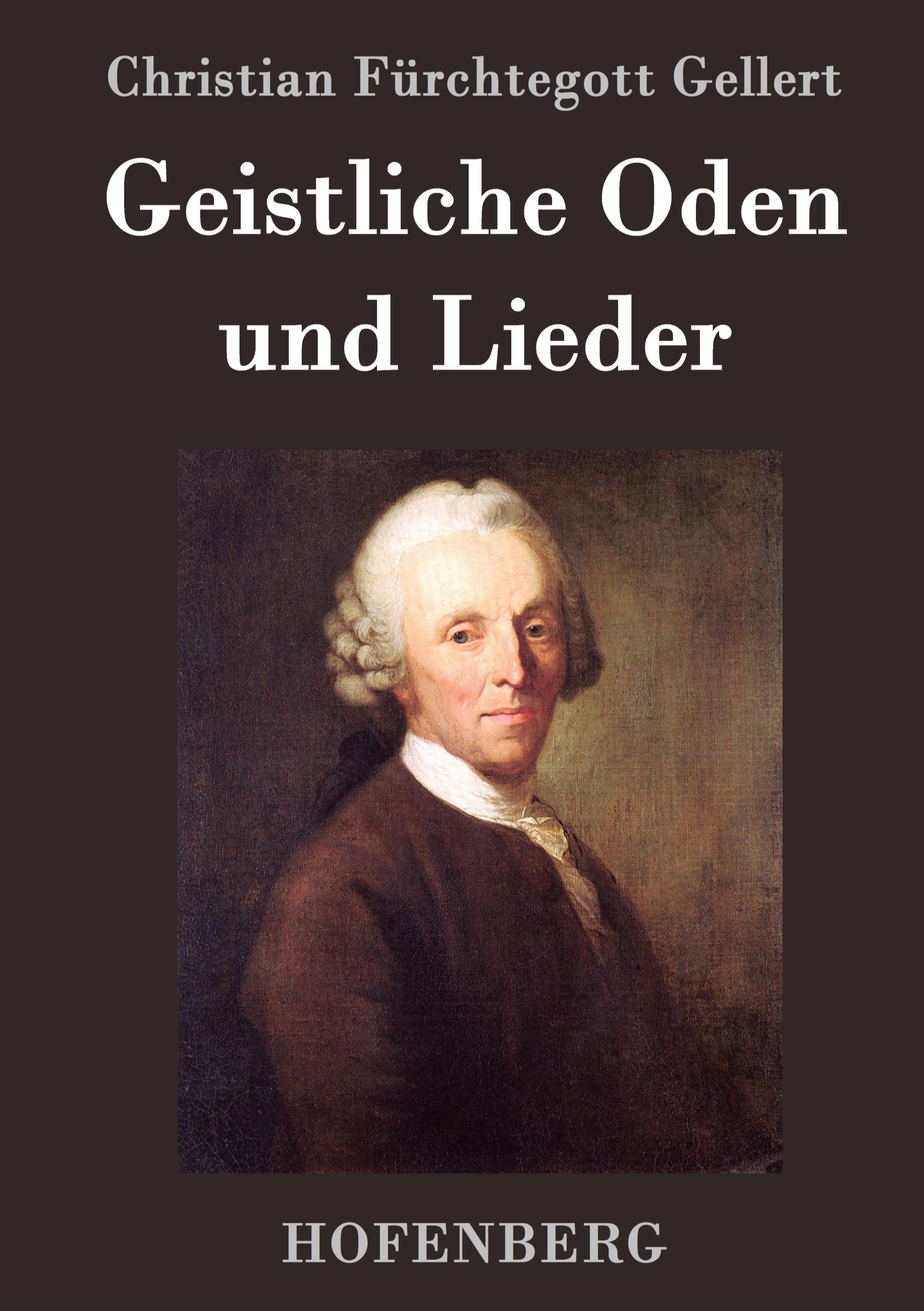 Vorderes Coverbild Geistliche Oden und Lieder