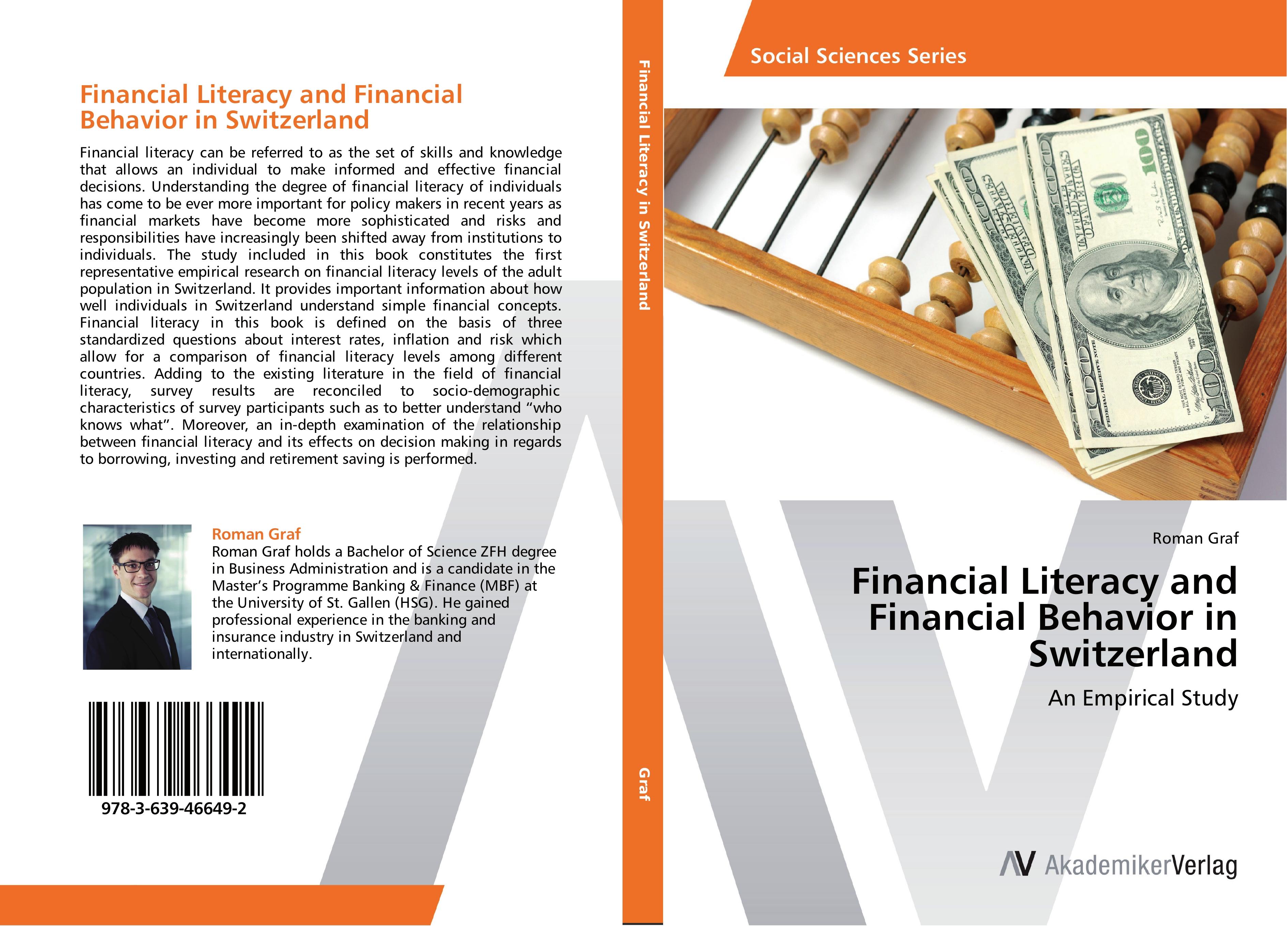 Vorderes Coverbild Financial Literacy and Financial Behavior in Switzerland