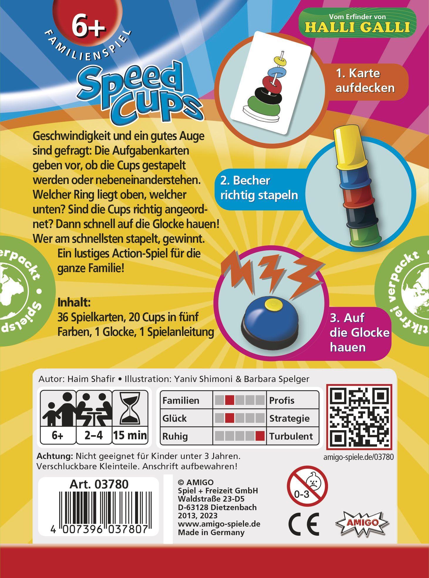 Beispielinhalt (Bild) Speed Cups