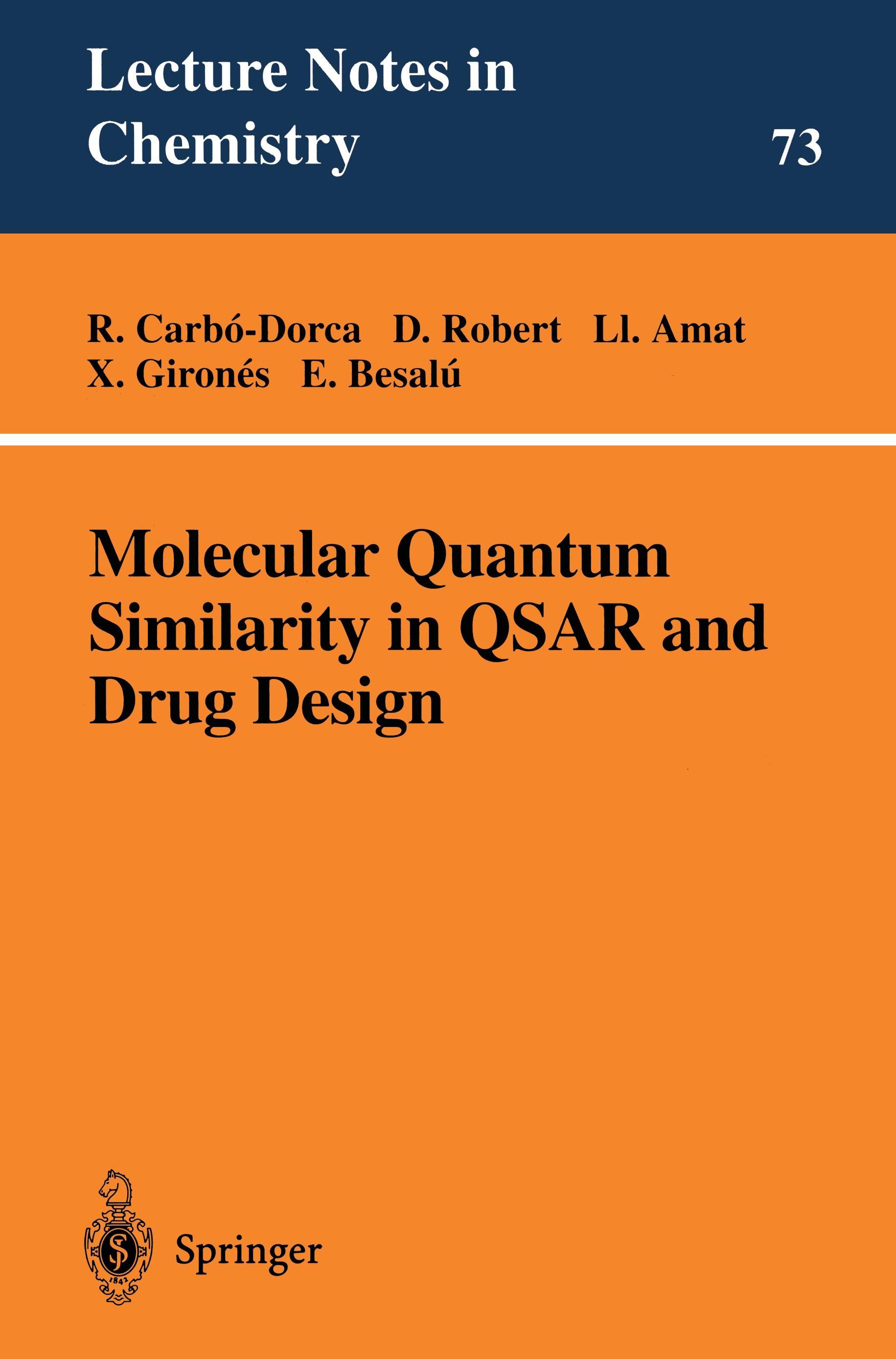 Vorderes Coverbild Molecular Quantum Similarity in QSAR and Drug Design