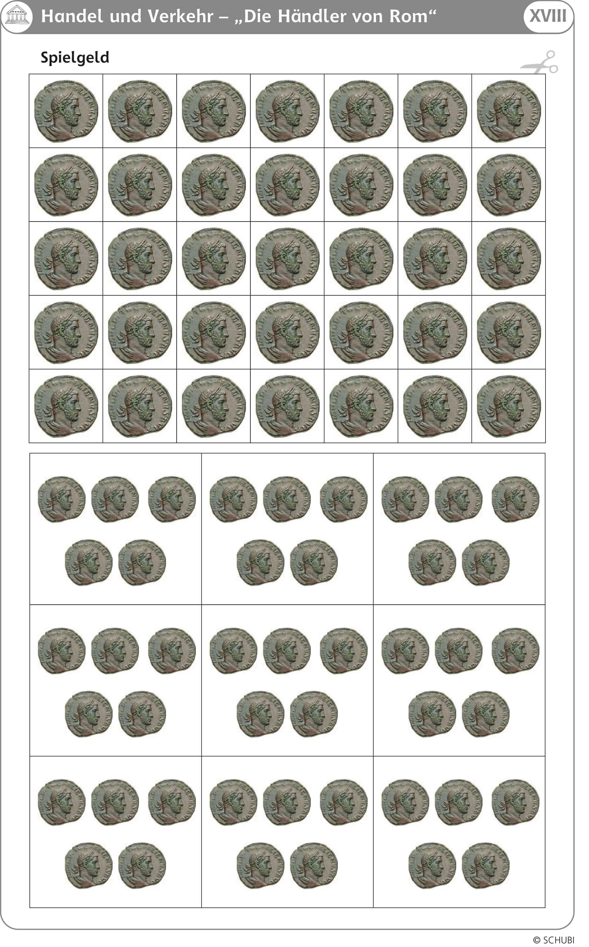 Beispielinhalt (Bild) Römer. Werkstatt 3. / 4. Schuljahr