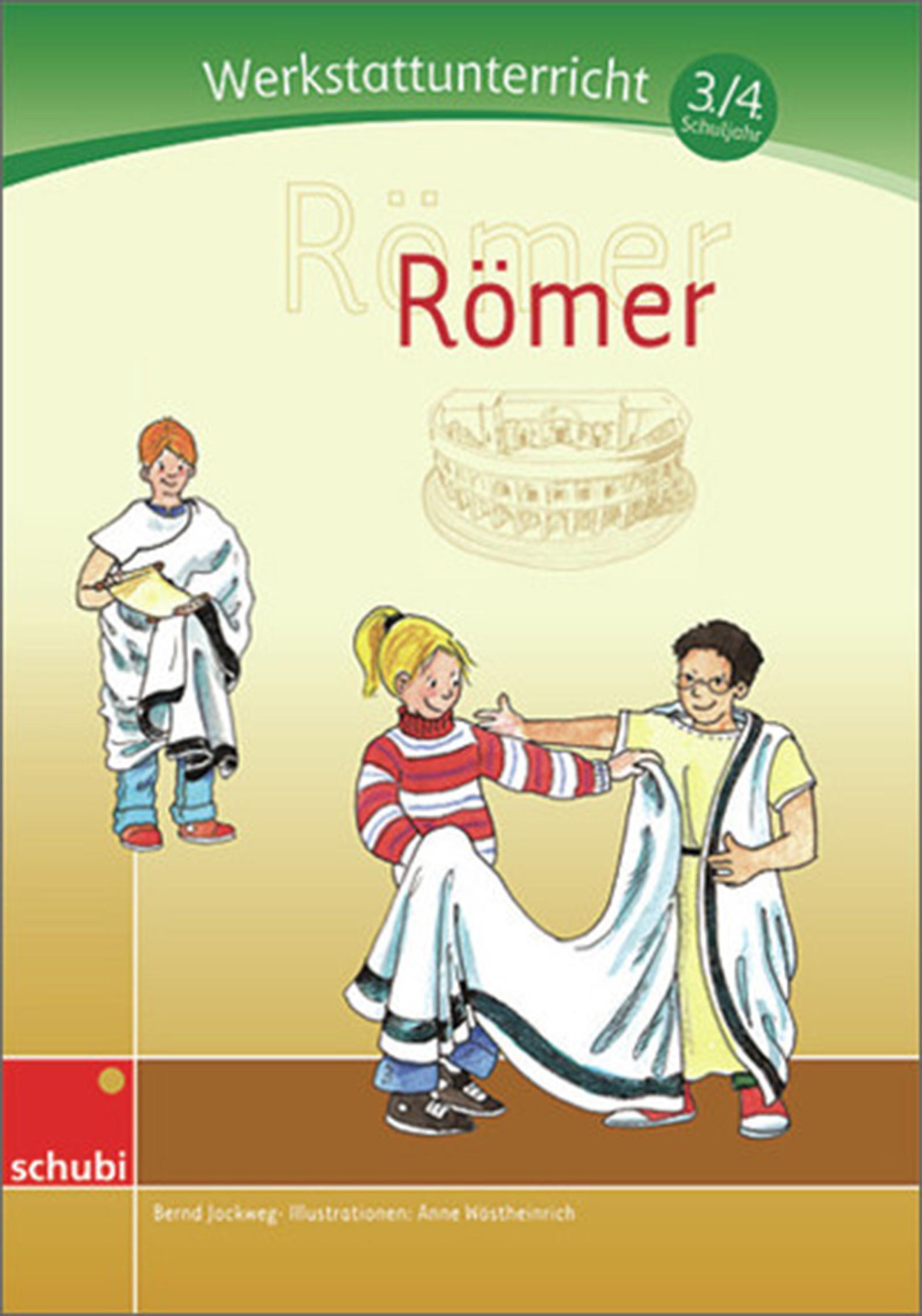 Vorderes Coverbild Römer. Werkstatt 3. / 4. Schuljahr