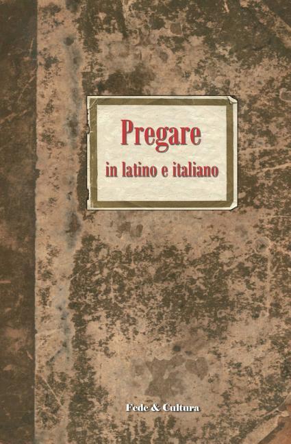 Vorderes Coverbild Pregare in latino e italiano
