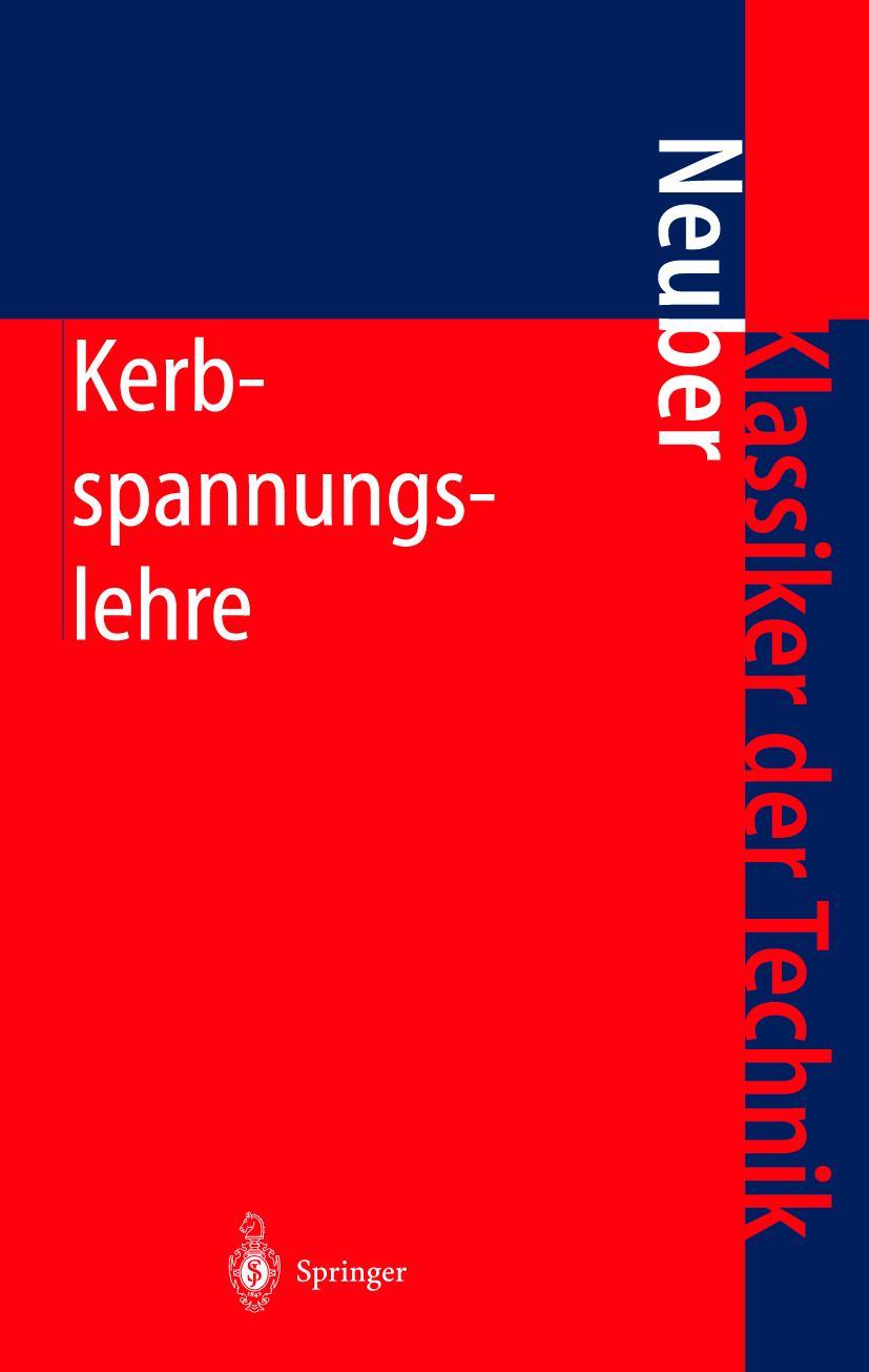 Vorderes Coverbild Kerbspannungslehre