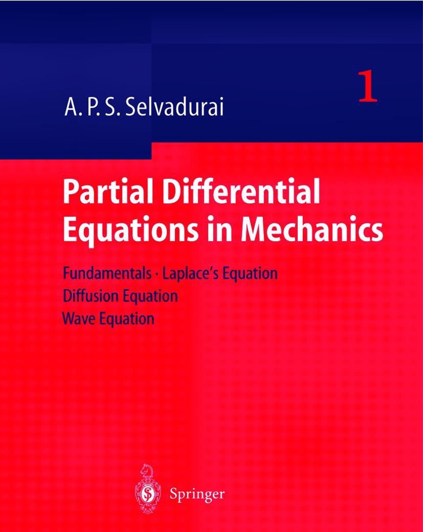 Vorderes Coverbild Partial Differential Equations in Mechanics 1