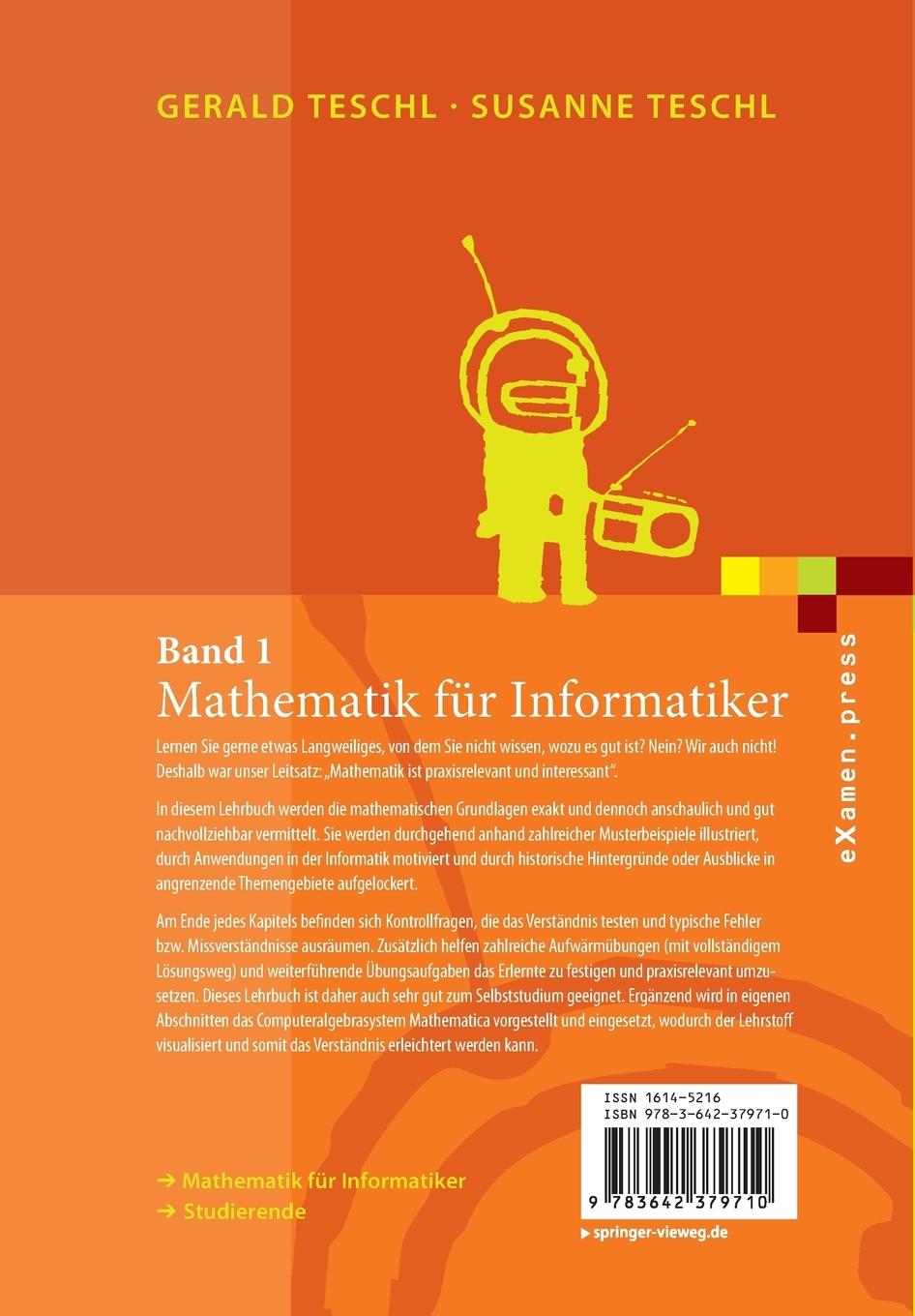 Rückseitencover Mathematik für Informatiker