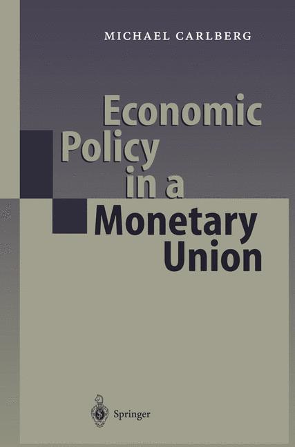 Vorderes Coverbild Economic Policy in a Monetary Union