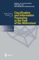 Vorderes Coverbild Classification and Information Processing at the Turn of the Millennium