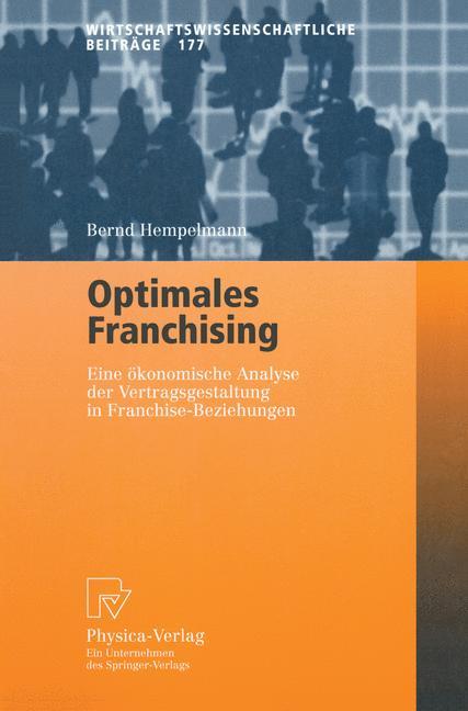 Vorderes Coverbild Optimales Franchising