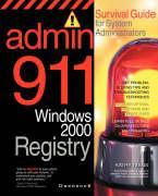 Vorderes Coverbild Admin911: Windows 2000 Registry