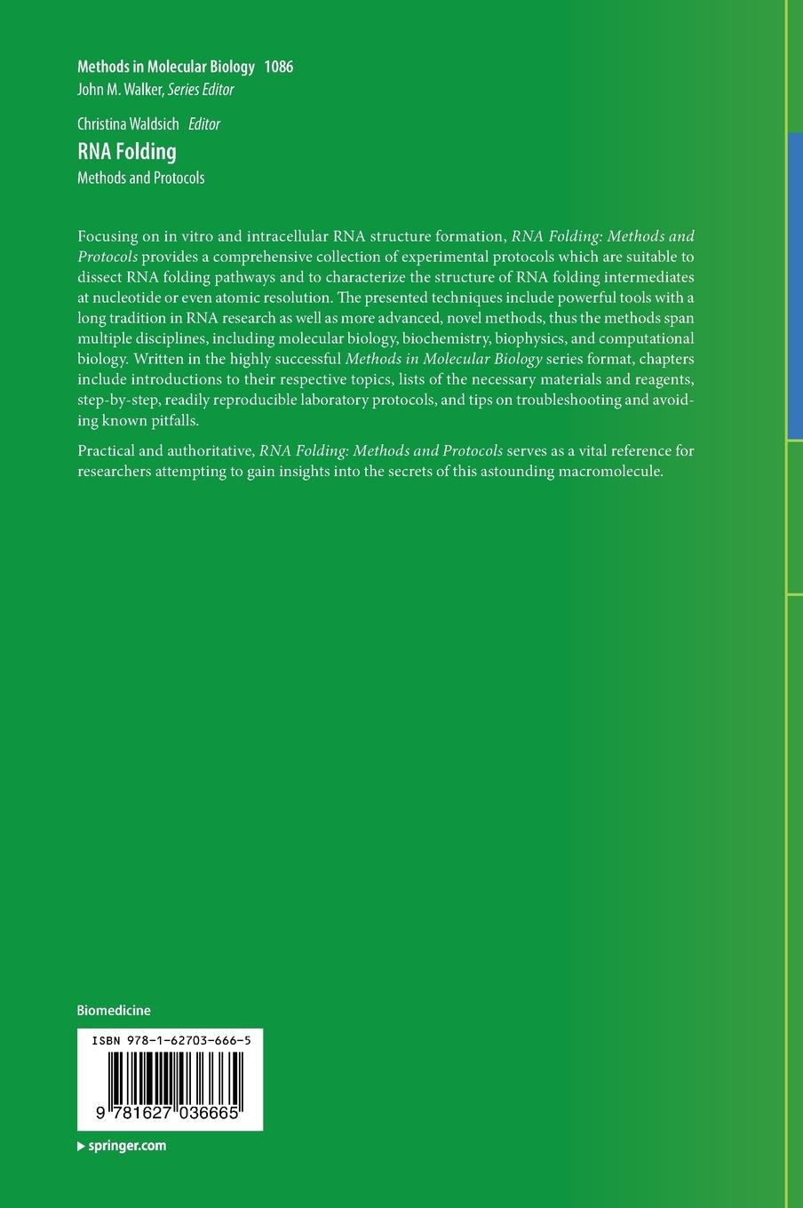 Rückseitencover RNA Folding