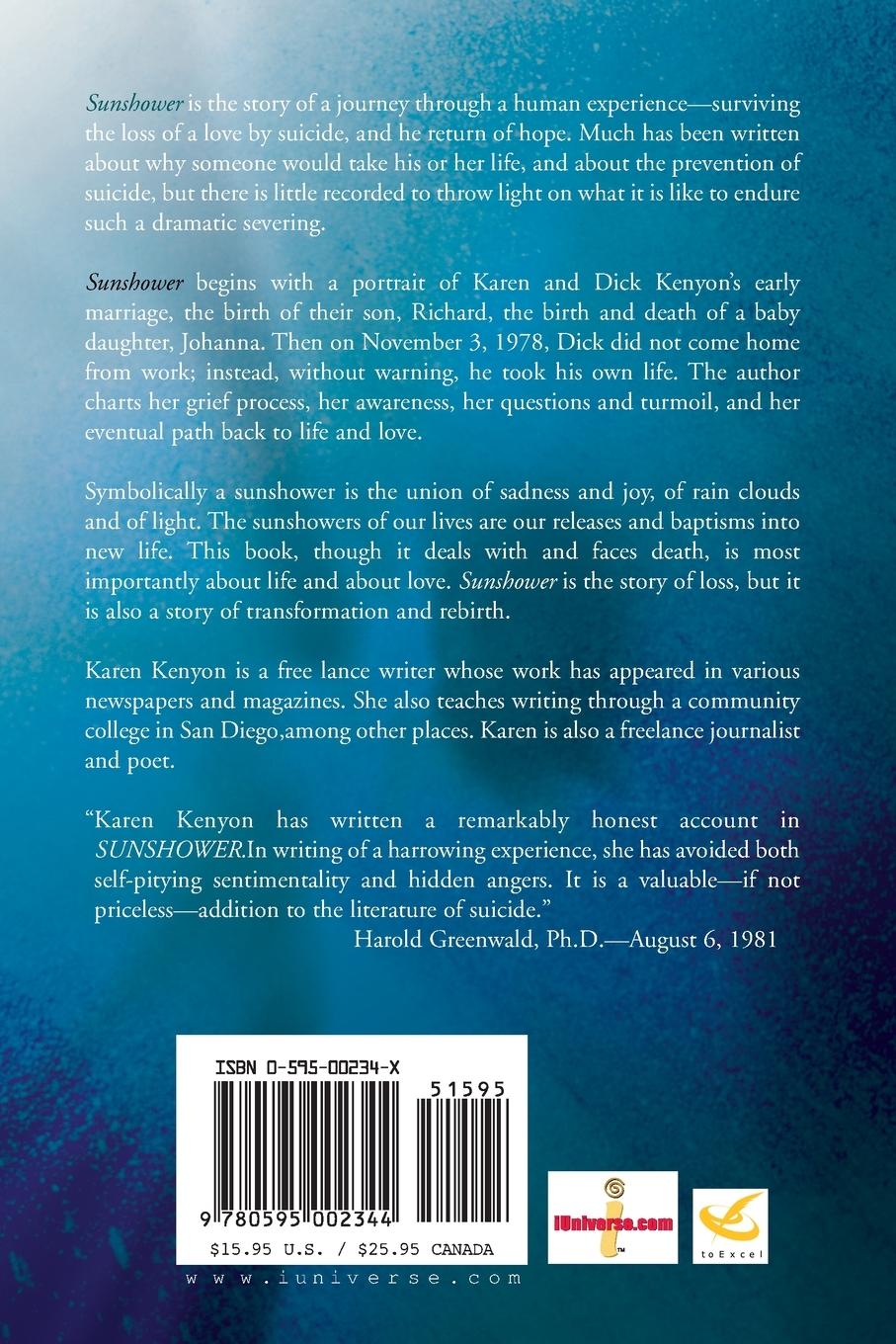 Rückseitencover Sunshower