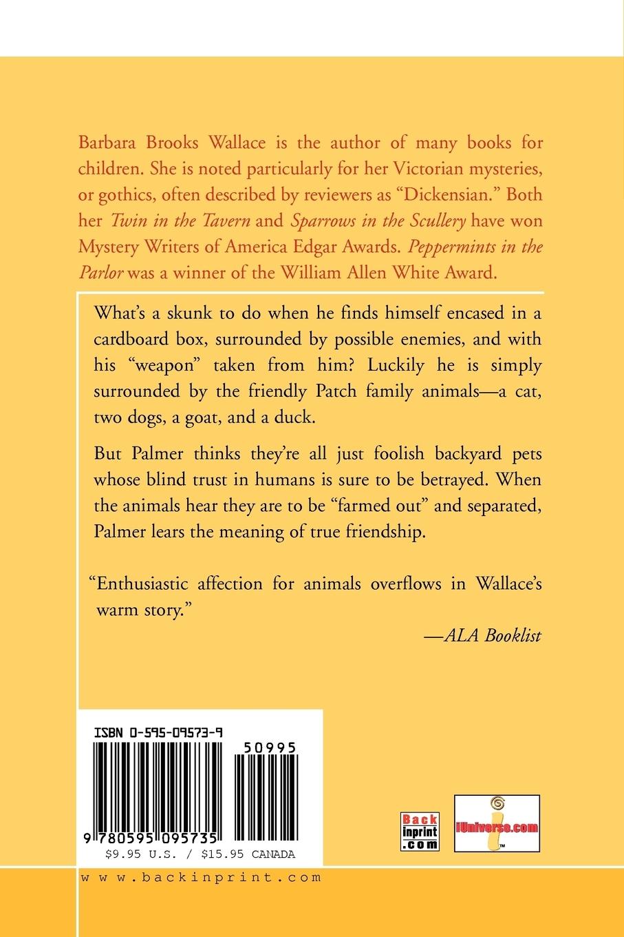 Rückseitencover Palmer Patch