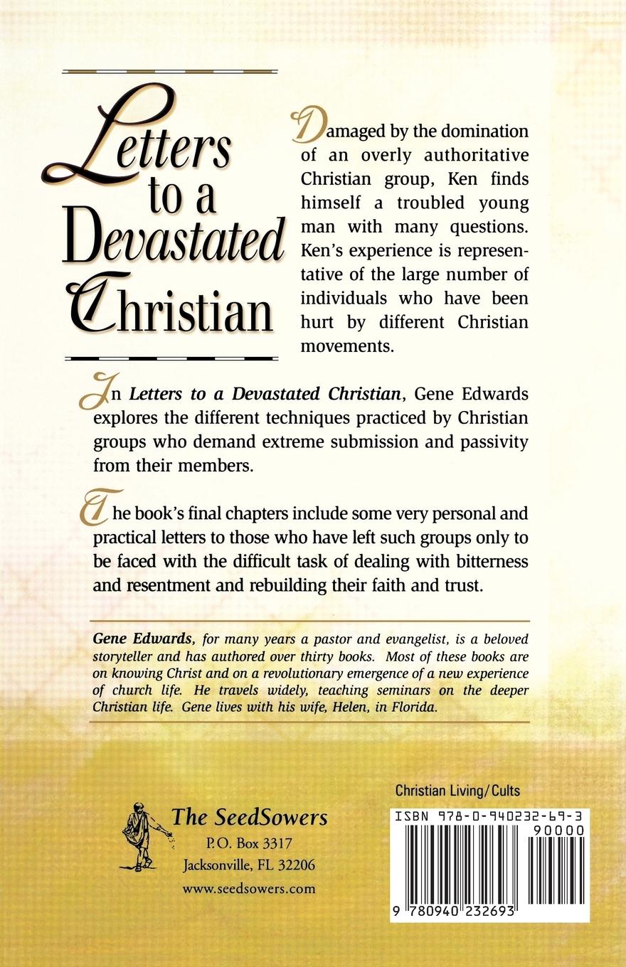 Rückseitencover Letters to a Devastated Christian