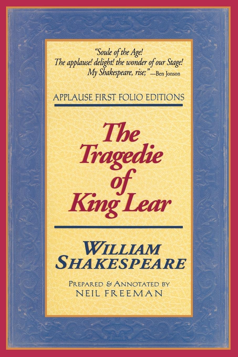 Vorderes Coverbild Tragedie of King Lear