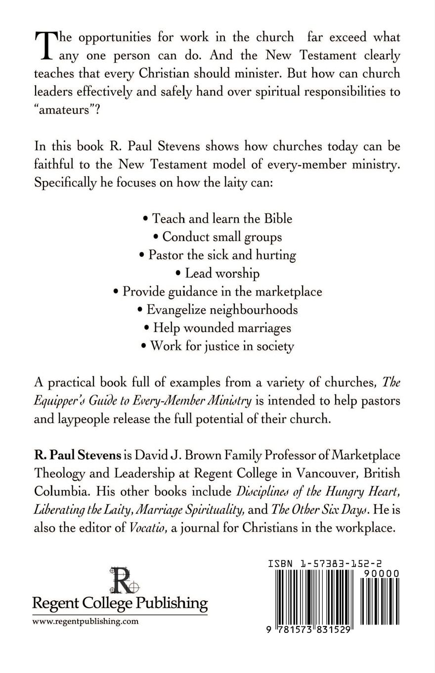 Rückseitencover The Equipper's Guide to Every-Member Ministry