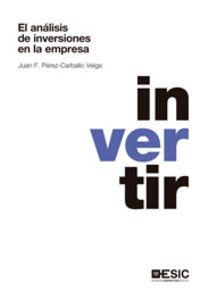 Vorderes Coverbild El análisis de inversiones en la empresa