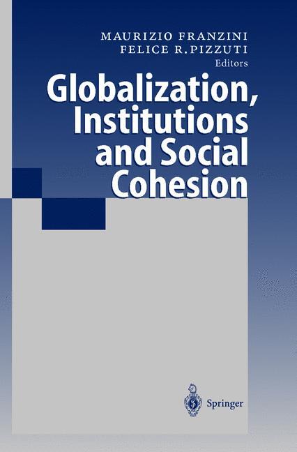 Vorderes Coverbild Globalization, Institutions and Social Cohesion