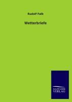 Vorderes Coverbild Wetterbriefe