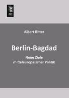 Vorderes Coverbild Berlin-Bagdad