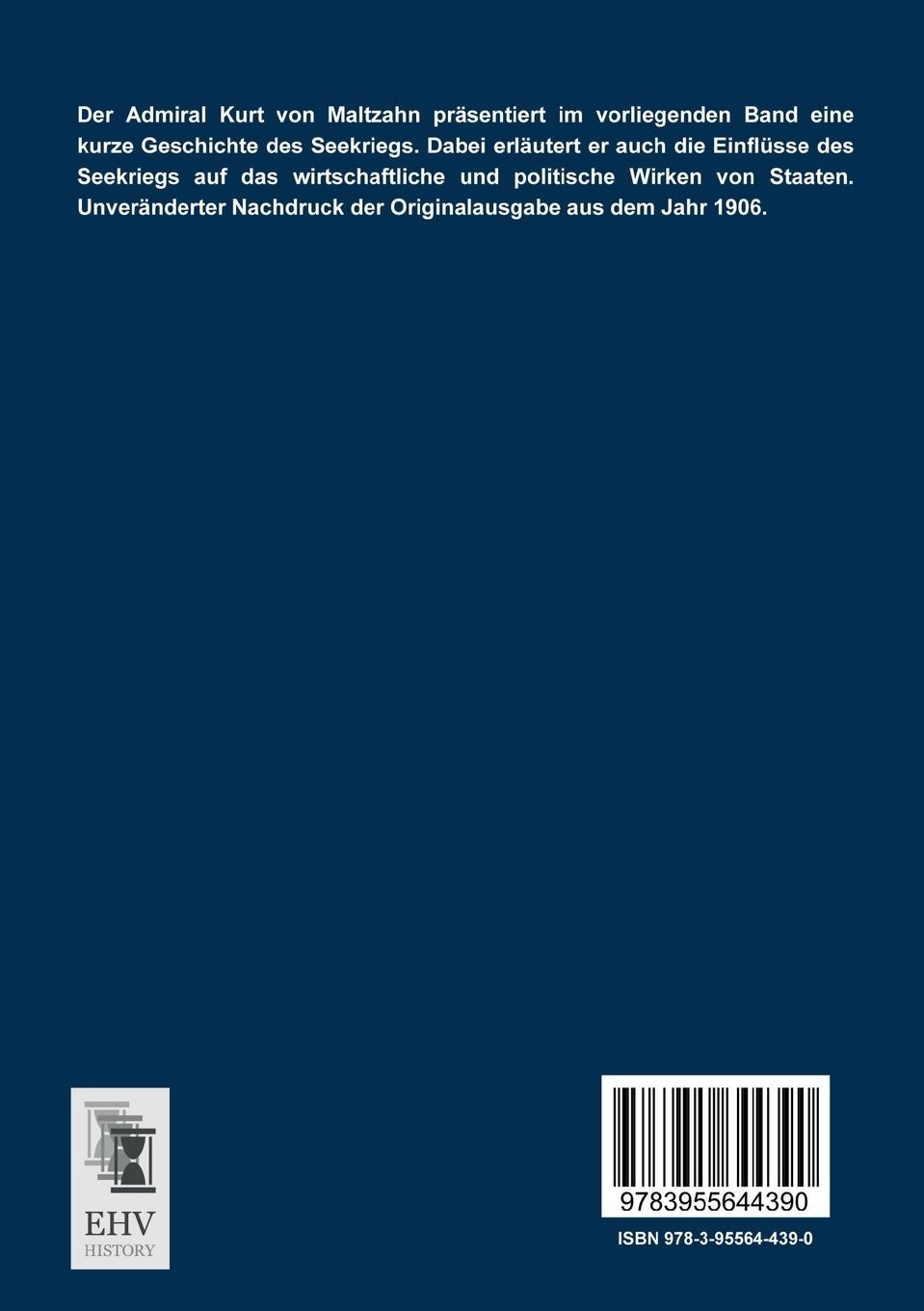 Rückseitencover Der Seekrieg