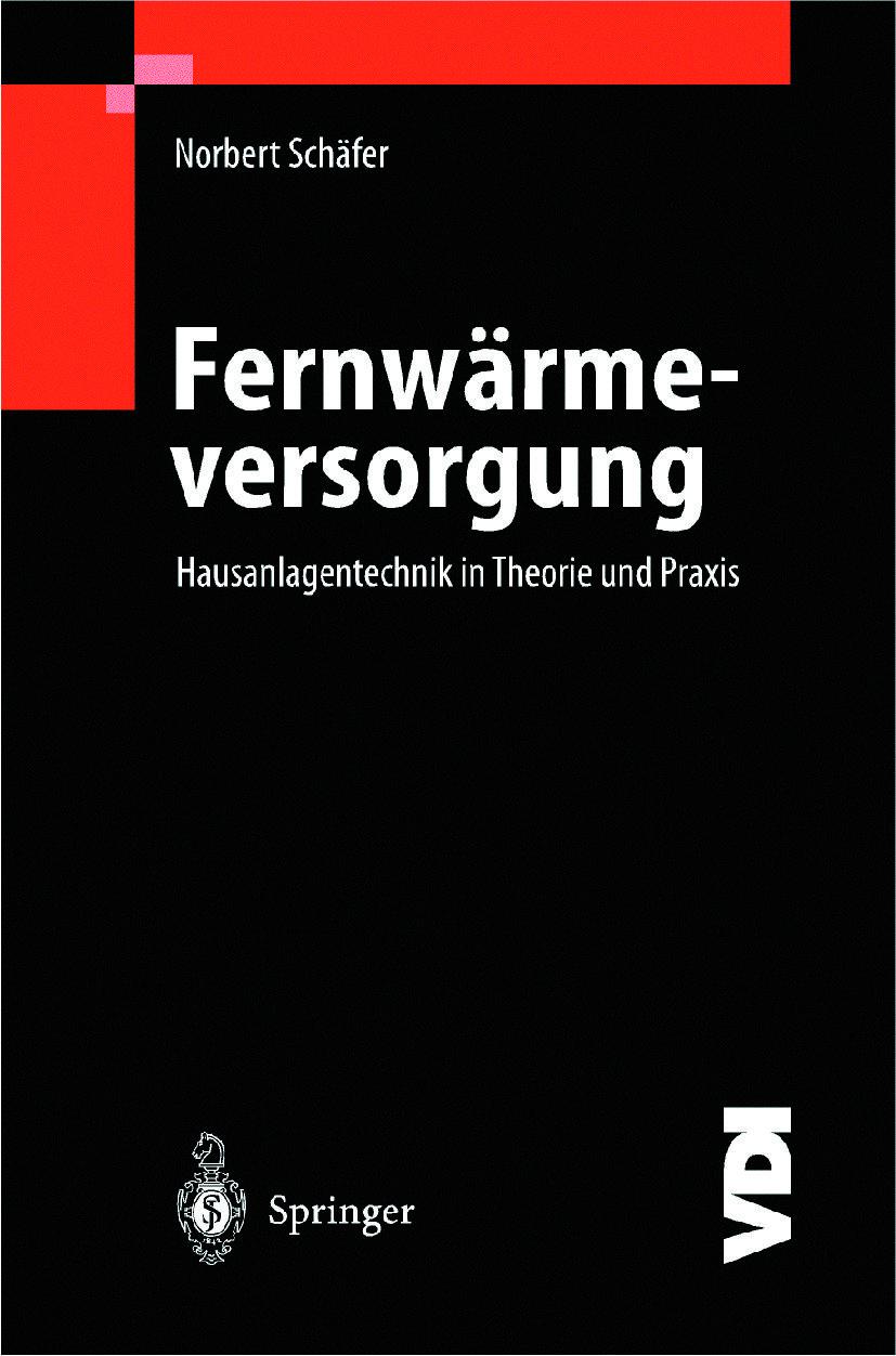 Vorderes Coverbild Fernwärmeversorgung
