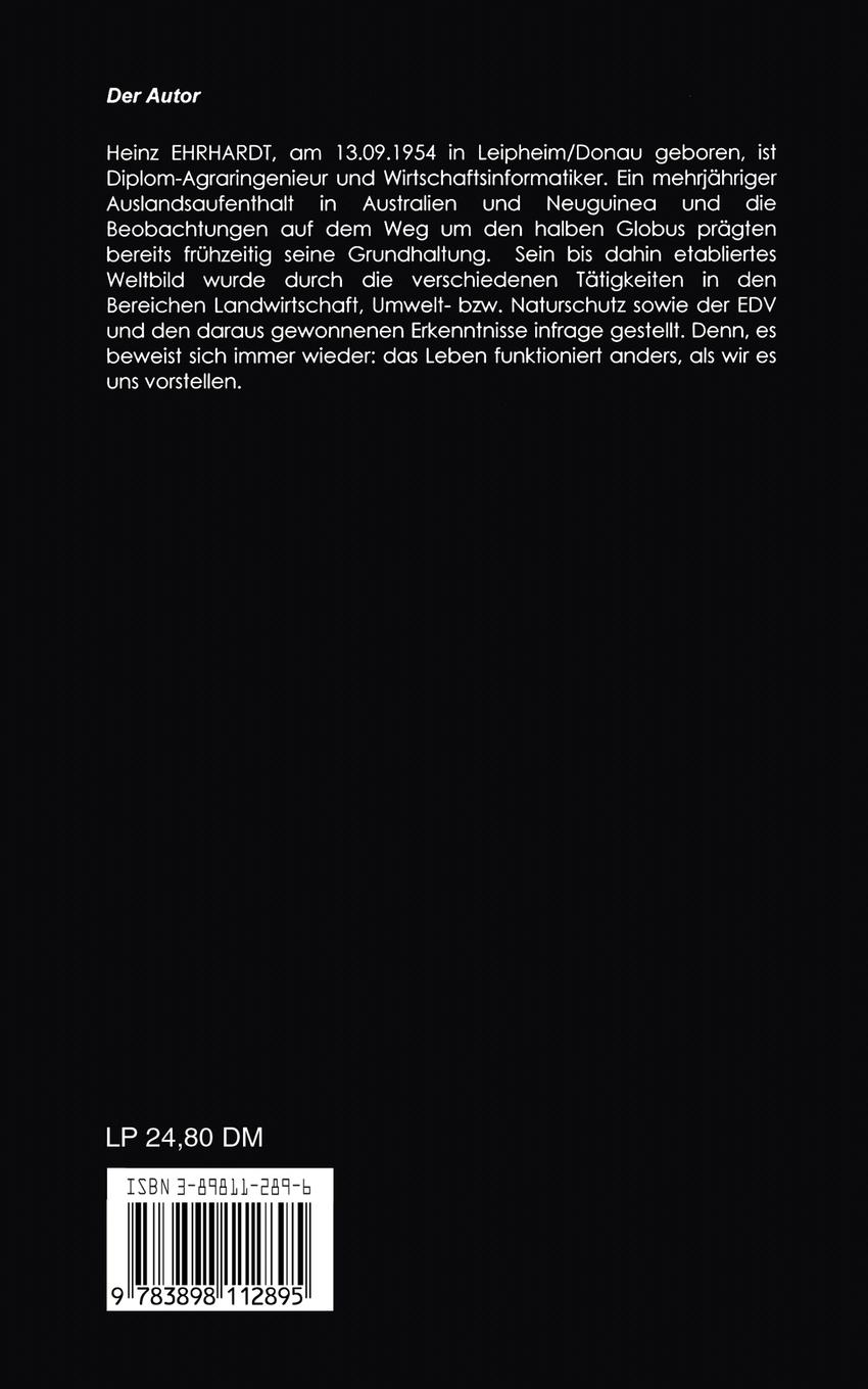 Rückseitencover Wir werden gelebt