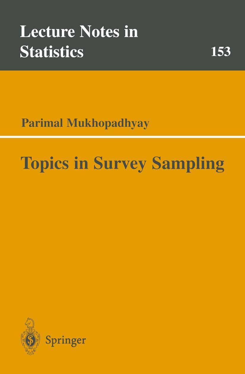 Vorderes Coverbild Topics in Survey Sampling