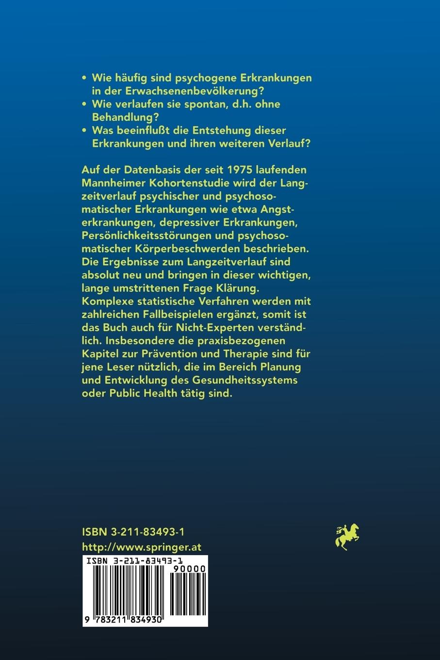 Rückseitencover Seelische Gesundheit und neurotisches Elend