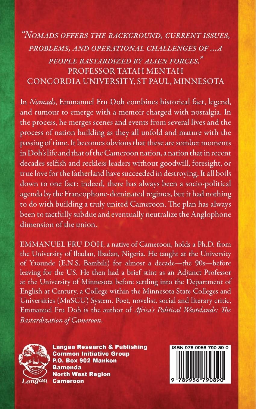 Rückseitencover Nomads. the Memoir of a Southern Cameroonian