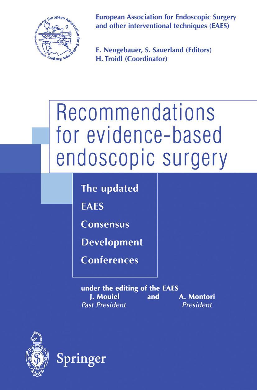 Vorderes Coverbild Recommendations for evidence-based endoscopic surgery