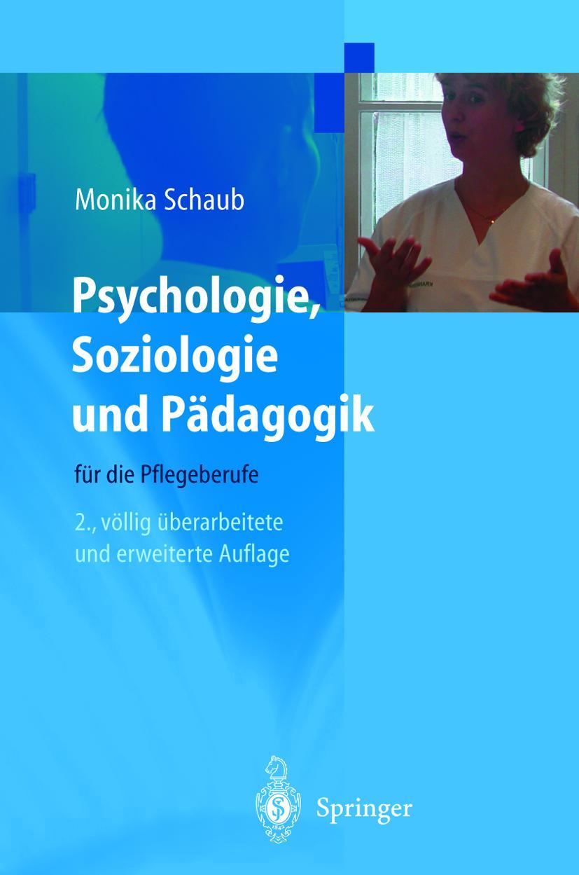 Vorderes Coverbild Psychologie, Soziologie und Pädagogik für die Pflegeberufe