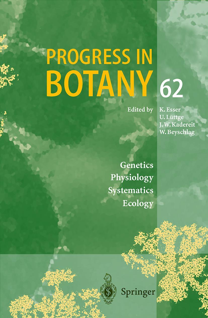 Vorderes Coverbild Progress in Botany