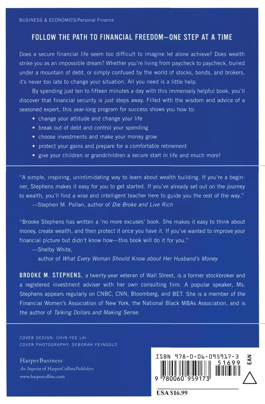 Rückseitencover Wealth Happens One Day at a Time