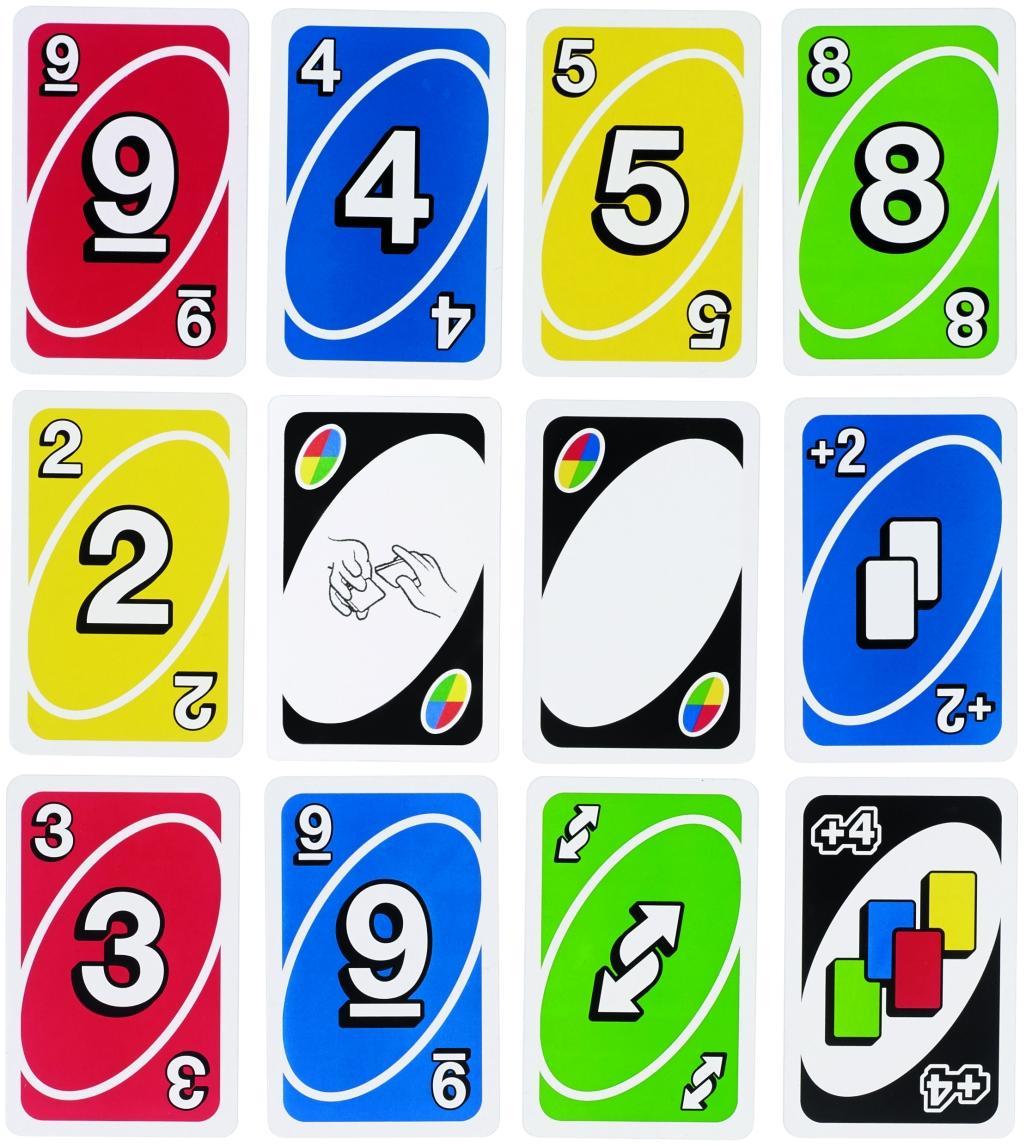 Beispielinhalt (Bild) UNO Kartenspiel