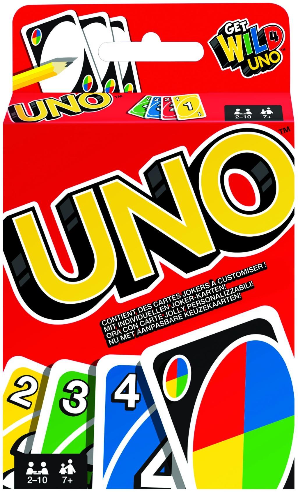 Vorderes Coverbild UNO Kartenspiel