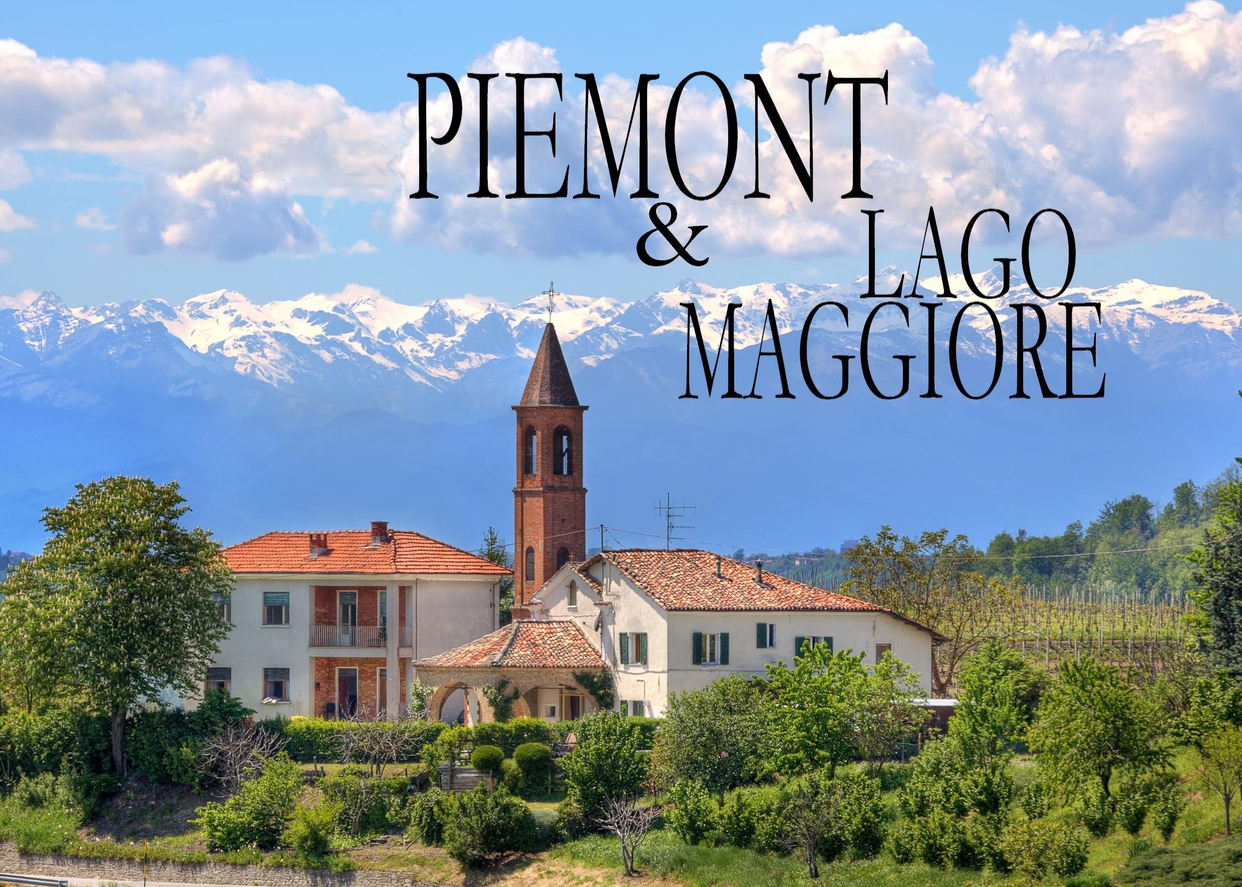 Vorderes Coverbild Piemont & Lago Maggiore - Ein Bildband