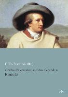 Vorderes Coverbild Goethes Briefwechsel mit den Gebrüdern Humboldt